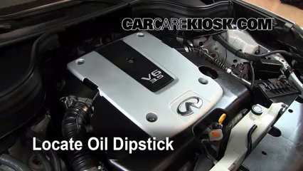 2008 Infiniti EX35 Journey 3.5L V6 Oil Check Oil Level